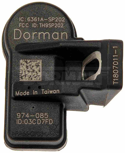 Dorman - OE Solutions Tire Pressure Monitoring System Sensor for 2019-2020 Toyota 974-085