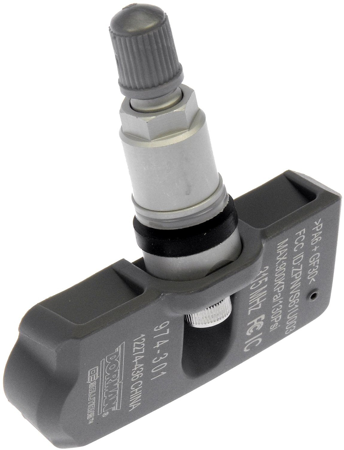 Dorman Tire Pressure Monitoring System Programmable Sensor 315 MHz for 1996-2022 Vehicles 974-301