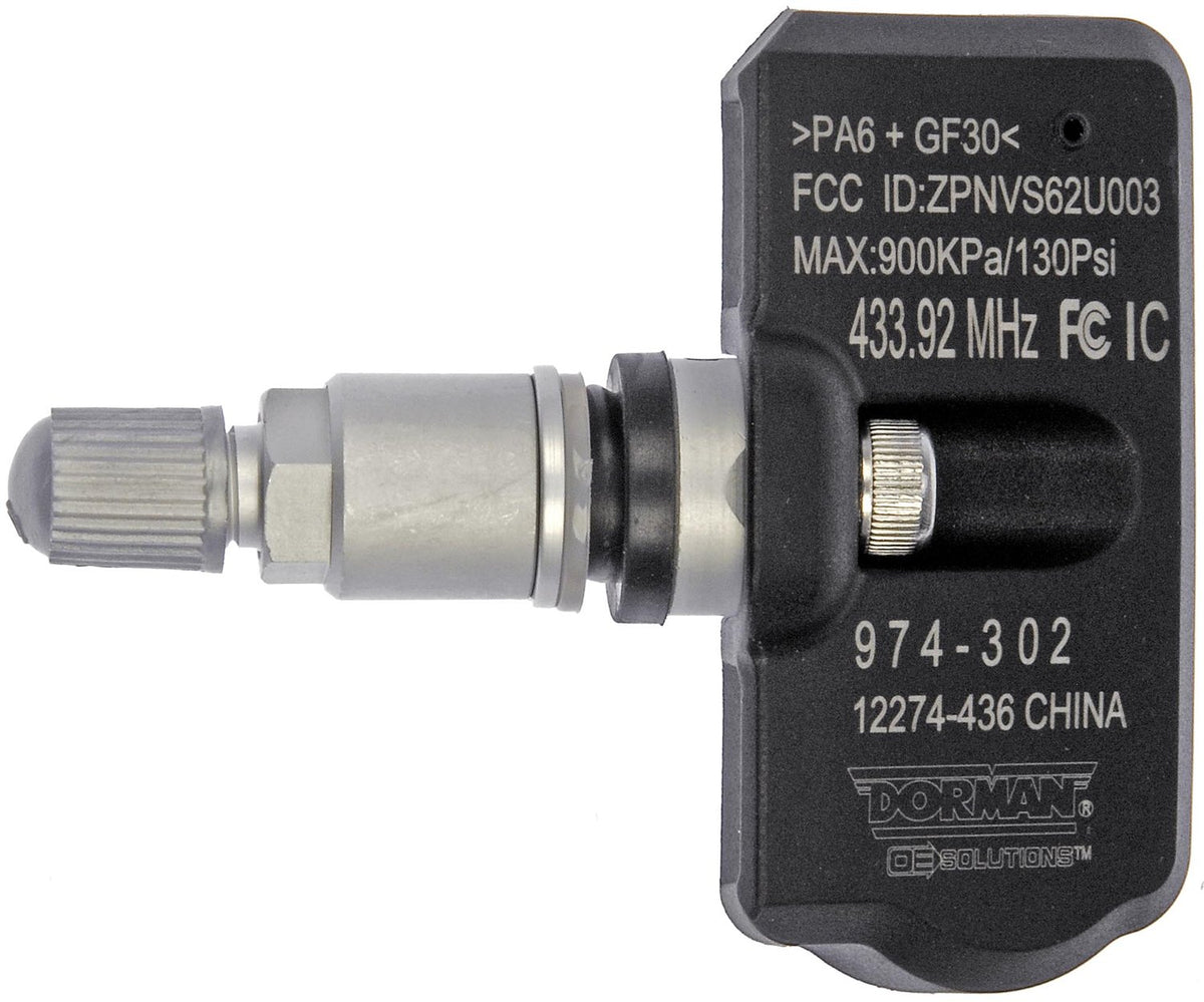 Dorman Tire Pressure Monitoring System Programmable Sensor 974-302