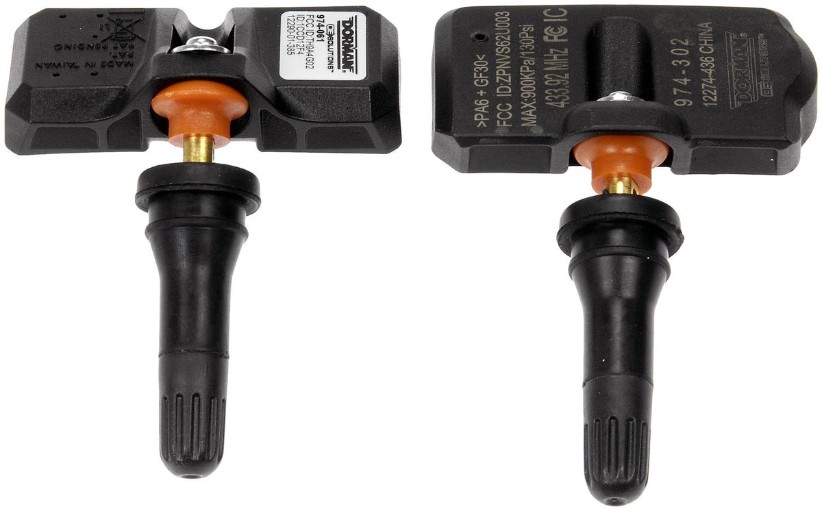 Dorman Tire Pressure Monitoring System Valve Kit Rubber Snap-In Stem for 1996-2022 Vehicles 974-900