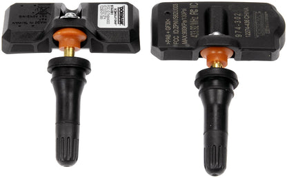 Dorman Tire Pressure Monitoring System Valve Kit Rubber Snap-In Stem for 1996-2022 Vehicles 974-900