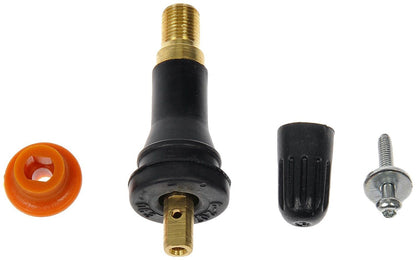 Dorman Tire Pressure Monitoring System Valve Kit Rubber Snap-In Stem for 1996-2022 Vehicles 974-900