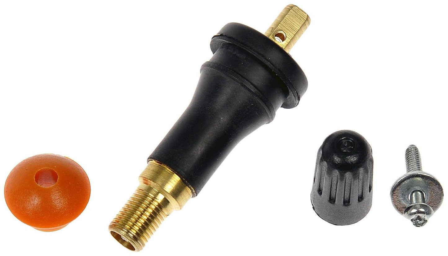 Dorman Tire Pressure Monitoring System Valve Kit Rubber Snap-In Stem for 1996-2022 Vehicles 974-900