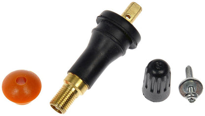 Dorman Tire Pressure Monitoring System Valve Kit Rubber Snap-In Stem for 1996-2022 Vehicles 974-900