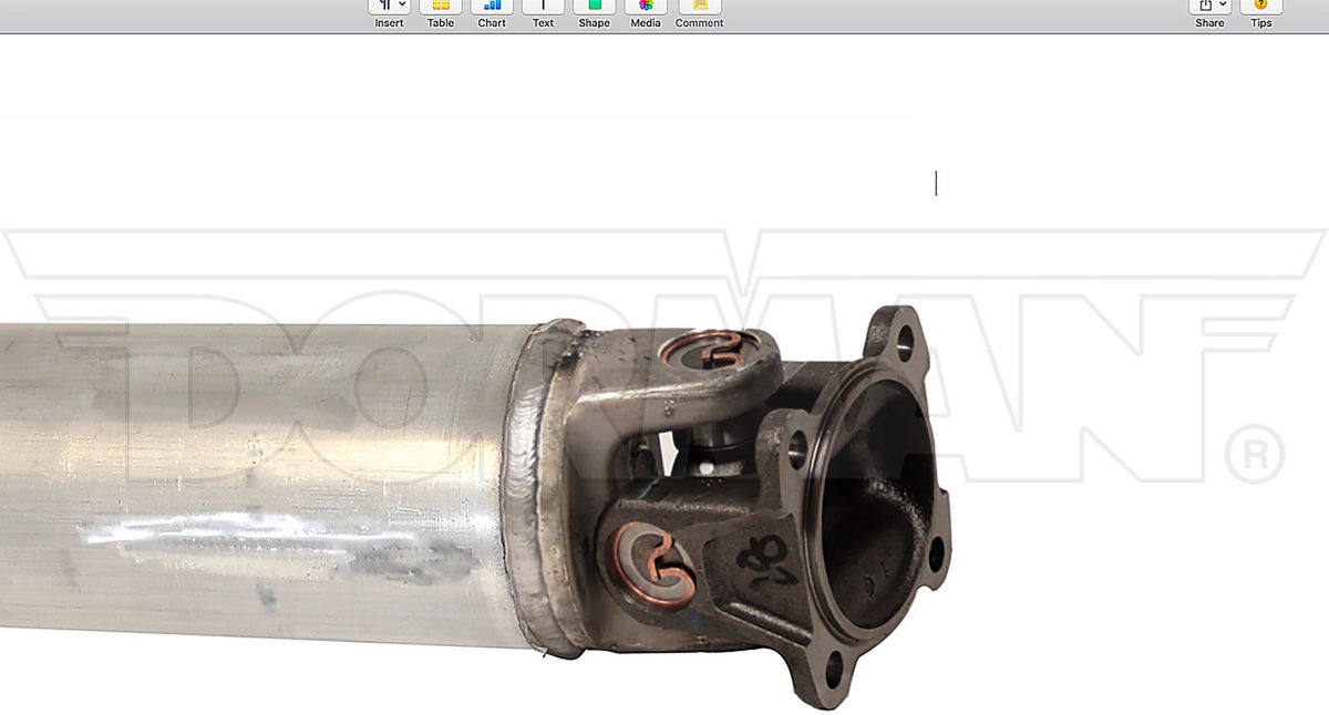 Dorman - OE Solutions DRIVESHAFT 976-563