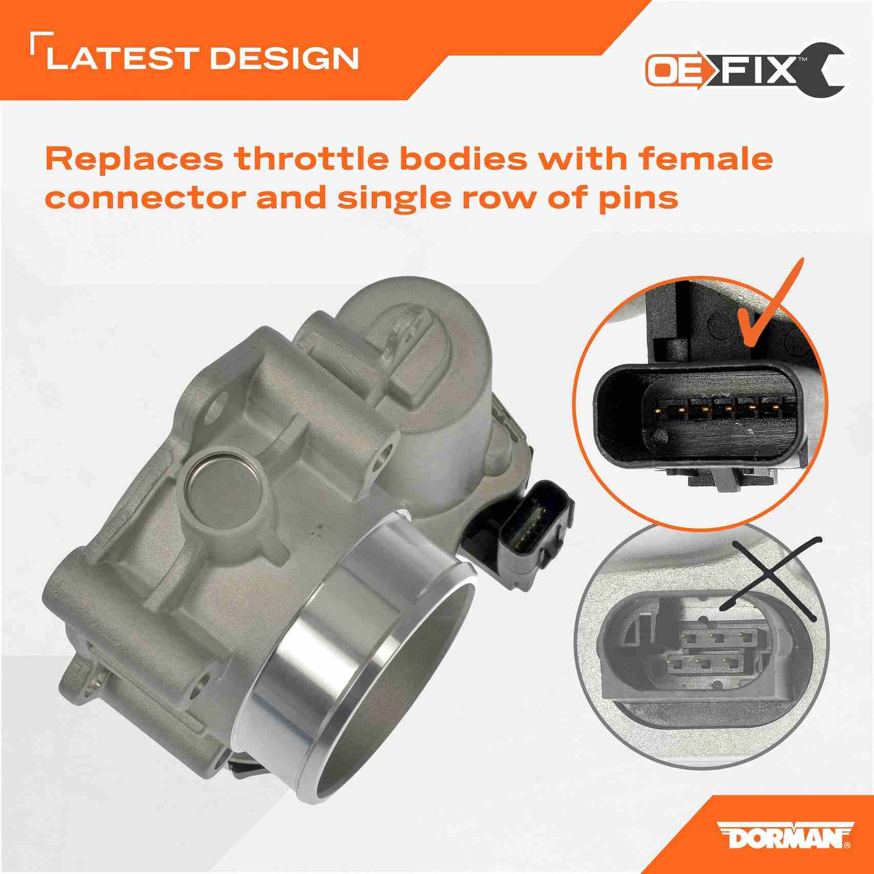 Dorman - OE Solutions THROTTLE BODY UNIT 977-163