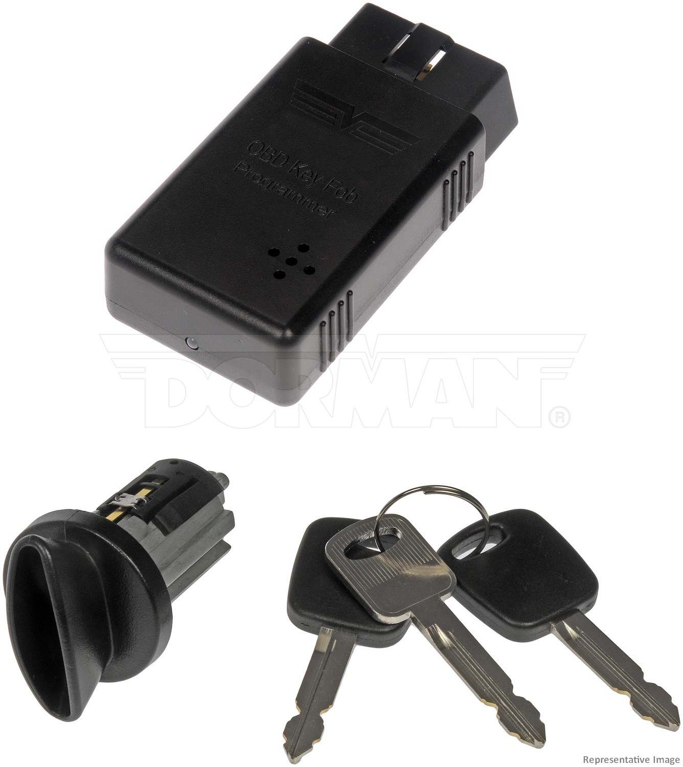 Dorman - OE Solutions Ignition Lock Cylinder Assembly with OEM fit for Toyota Camry 1991-2009, Cressida 1988-1987 989-054