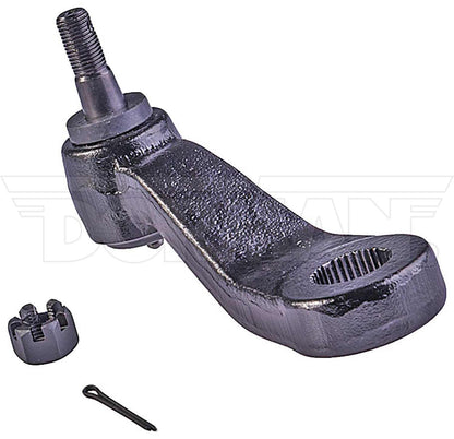 Dorman - Premium Steering Pitman Arm Extended Life with WeatherShield Corrosion Resistance for Chevrolet 1999-2021 GMC 1999-2021 Hummer 2003-2009 PA6654XL