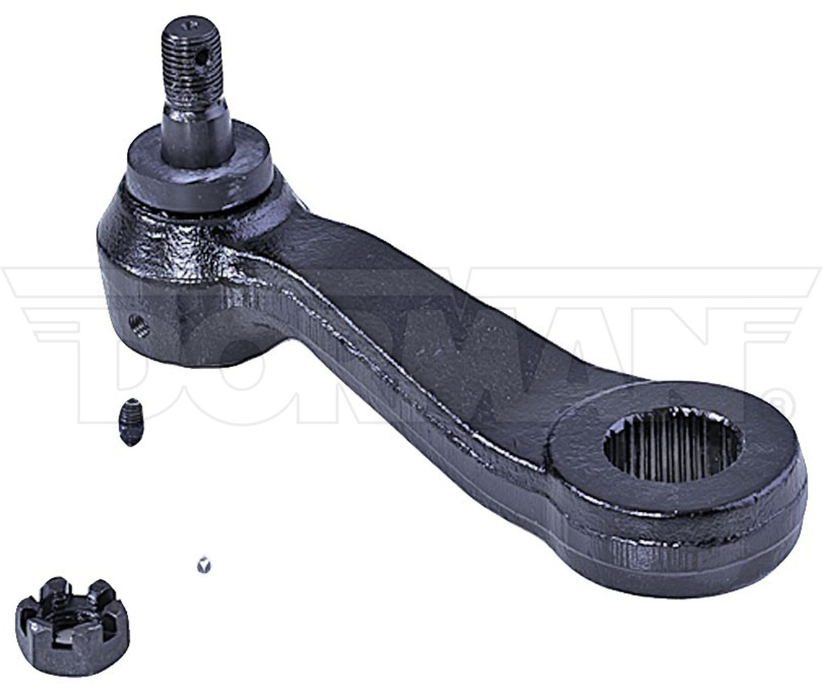 Dorman - Premium Steering Pitman Arm Extended Life with WeatherShield Coating for 2005-08 Chevrolet GMC, 2000-98 Isuzu, 2001-96 Oldsmobile, 1994-91 PA90049XL