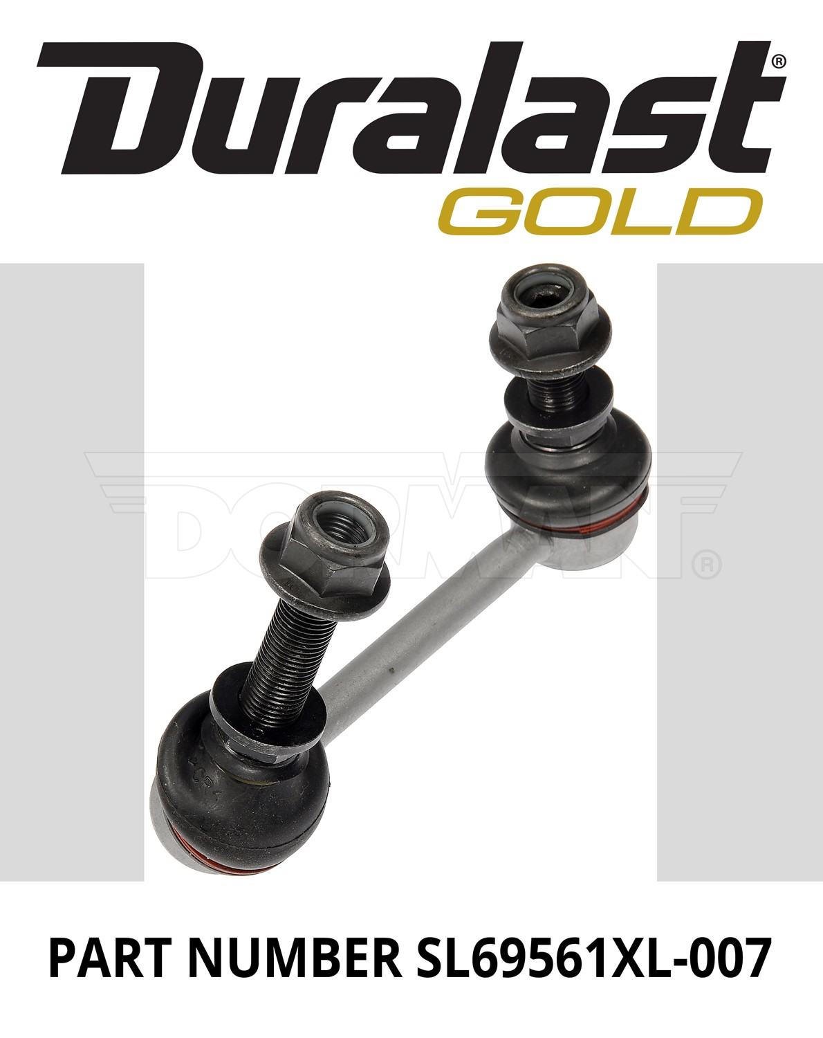 Dorman - Suspension Stabilizer Bar Link Kit with Corrosion Resistance for 2013 JX35 2021-14 QX60 2024-15 Murano 2021-13 Pathfinder SL69561XL