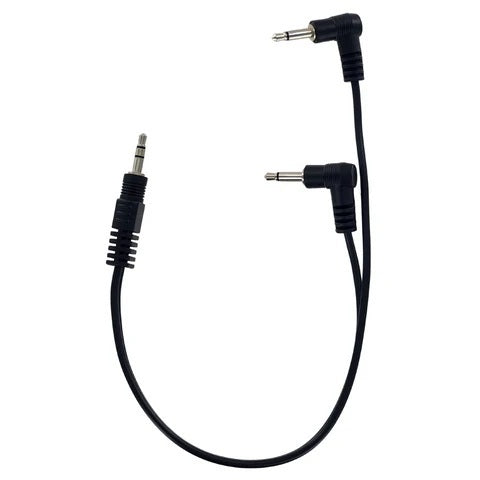 RACING ELECTRONICS Harness 1/8in Male to Dual 1/8in Male ULSCI Mobile Electronics Race Radios and Components main image