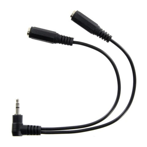 RACING ELECTRONICS Splitter Stereo 1/8in Male to 1/8in Dual Femal Mobile Electronics Race Radios and Components main image