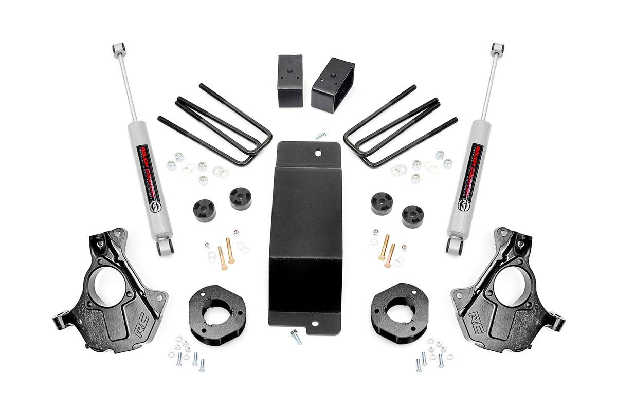 ROUGH COUNTRY GM 3.5 Inch Lift Kit  Suspension Kits Lift Kits and Components main image