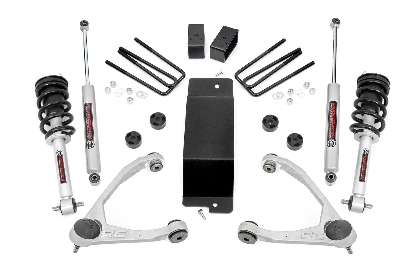 ROUGH COUNTRY 3.5 Inch Lift Kit GM Suspension and Components Suspension Kits main image