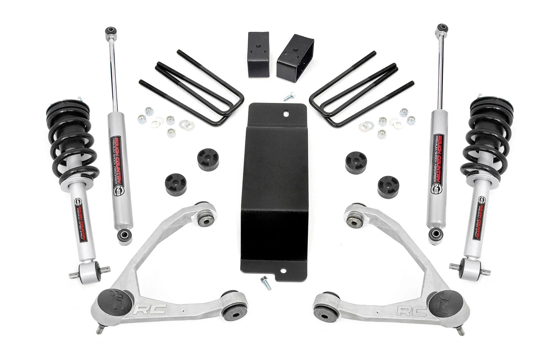 ROUGH COUNTRY 3.5 Inch Lift Kit GM Suspension and Components Suspension Kits main image