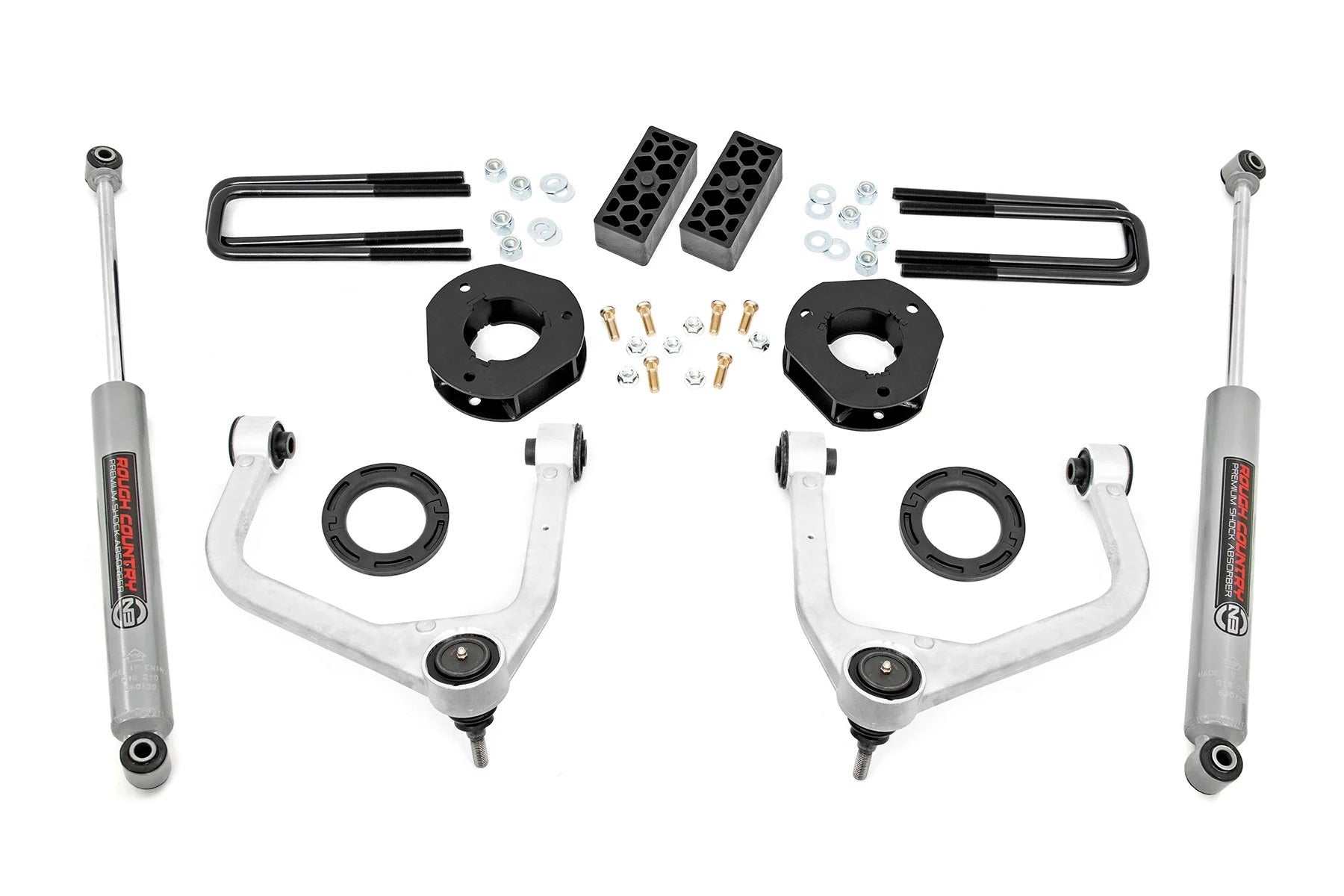 ROUGH COUNTRY 3.5 Inch Lift Kit GM Suspension and Components Suspension Kits main image