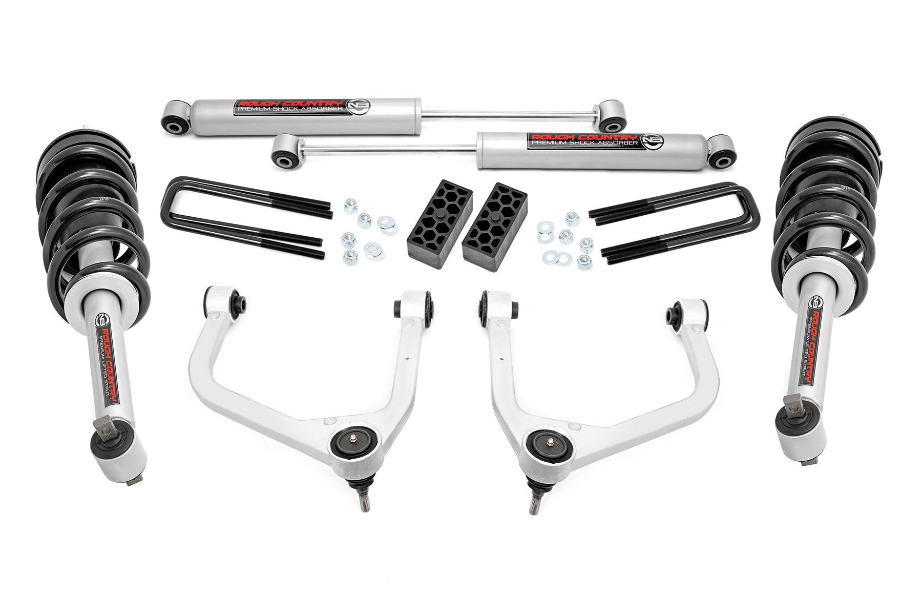 ROUGH COUNTRY 3.5 Inch Lift Kit GM Suspension and Components Suspension Kits main image