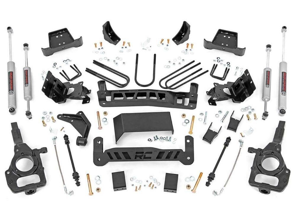 ROUGH COUNTRY 5 Inch Lift Kit Ford Suspension and Components Suspension Kits main image