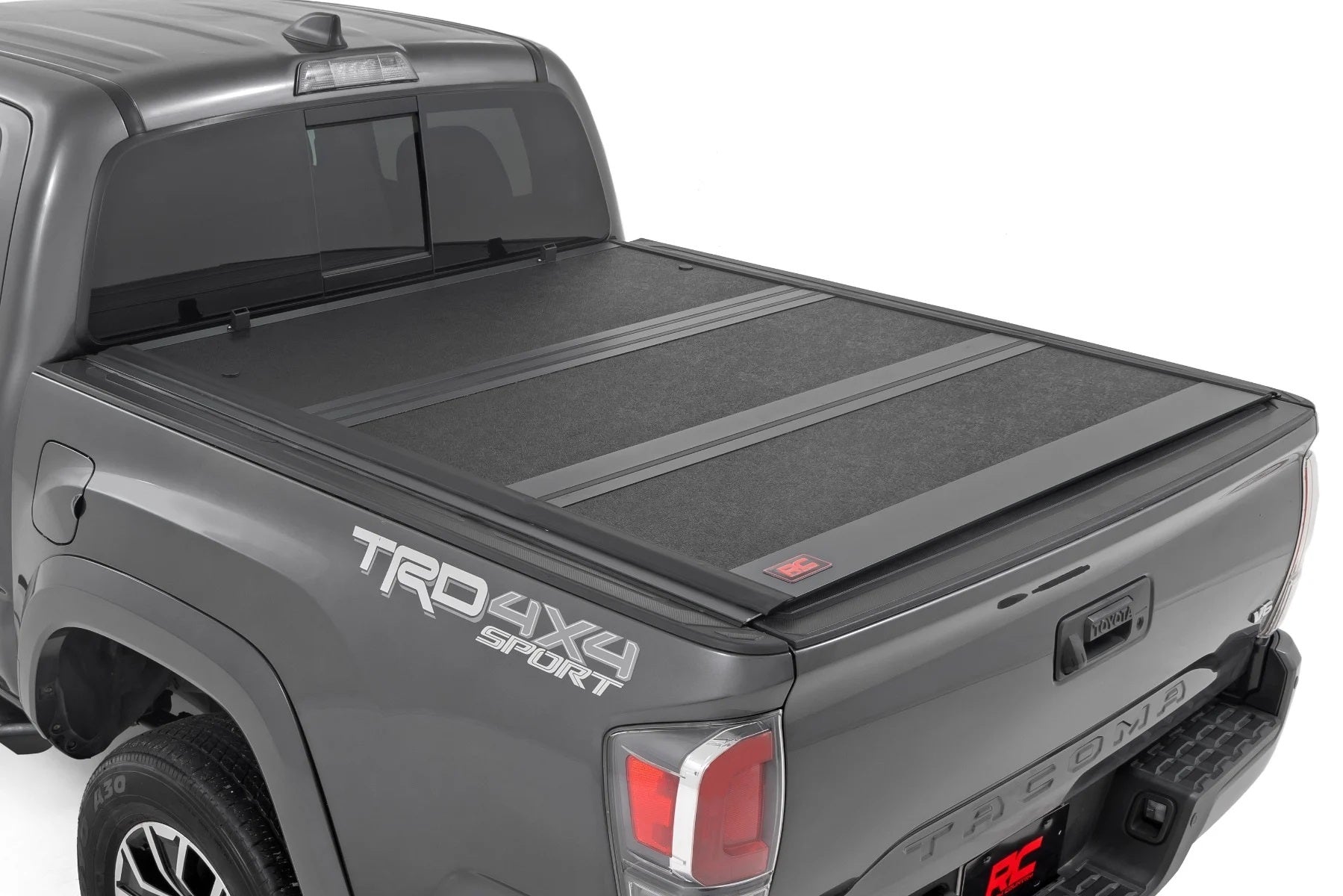 ROUGH COUNTRY Hard Low Profile Bed Cover Exterior Components Truck Bed and Trunk Components main image