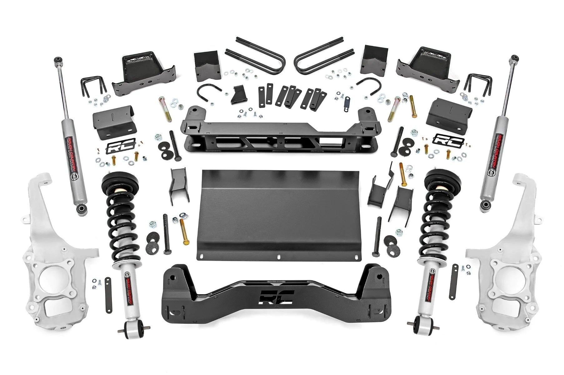 ROUGH COUNTRY 6 Inch Lift Kit Ford Suspension and Components Suspension Kits main image