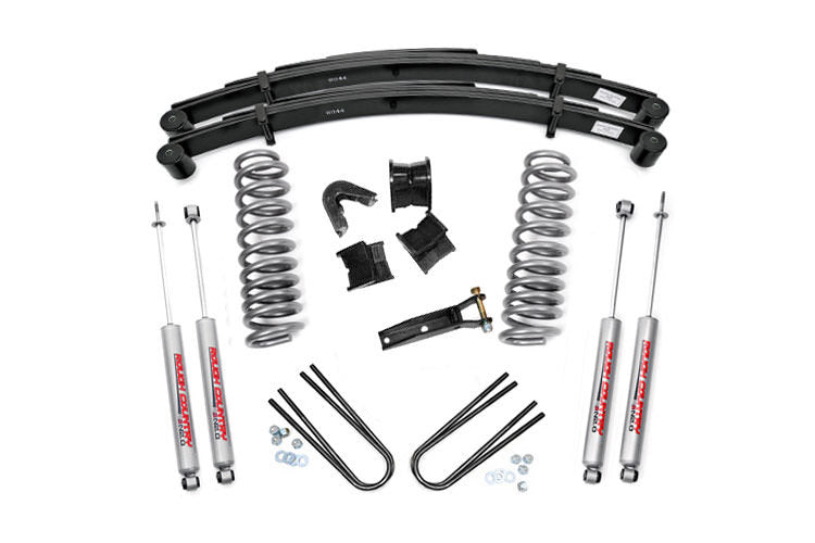 ROUGH COUNTRY 77-79 Ford F150 4in Lift Kit Suspension Kits Lift Kits and Components main image