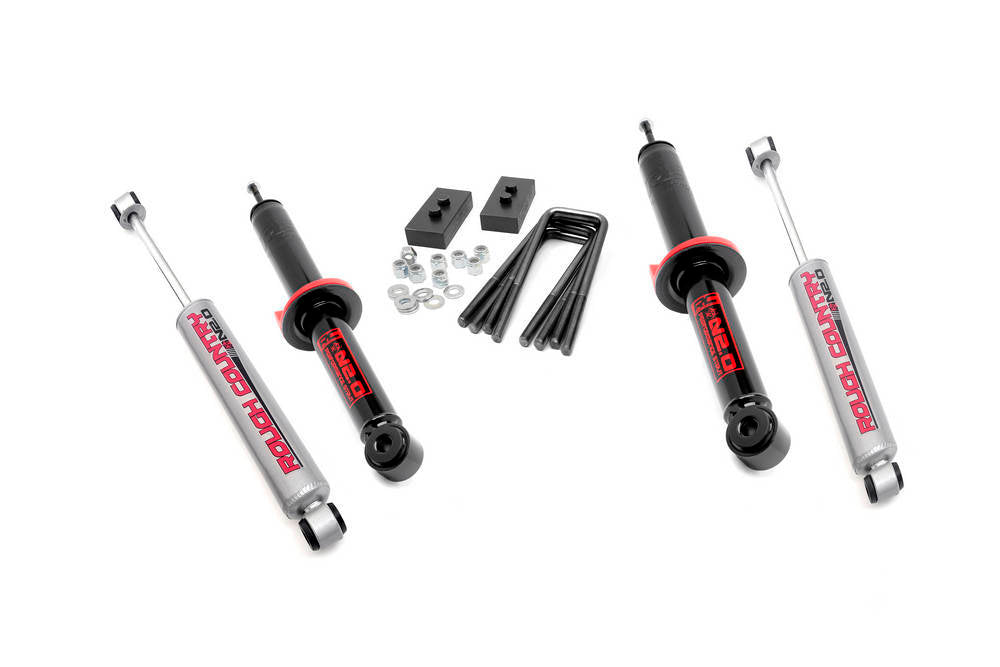ROUGH COUNTRY 2IN Suspension Lift Kit 09-13 Ford F-150 4WD main image