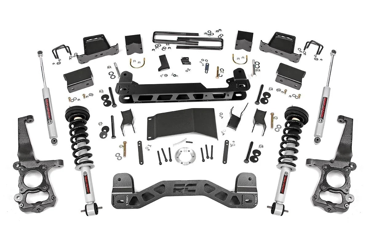 ROUGH COUNTRY 6 Inch Lift Kit Ford Suspension and Components Suspension Kits main image