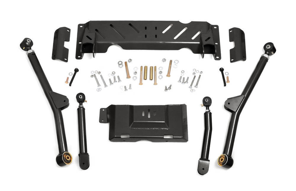ROUGH COUNTRY 4-6in Jeep Long Arm Lift Kit Long Arm Suspension and Components Front Suspension Components main image