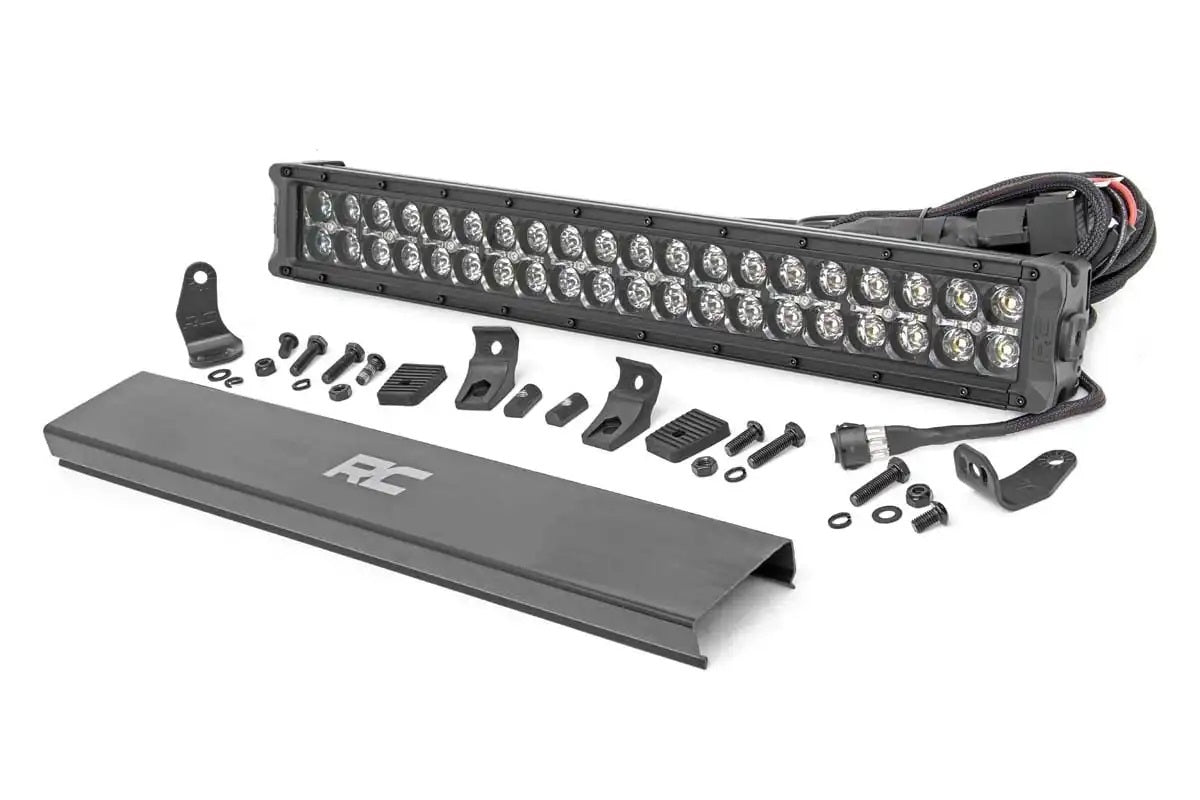 ROUGH COUNTRY Black Series LED Light 20 Inch Dual Row Lights and Components Exterior Light Assemblies main image