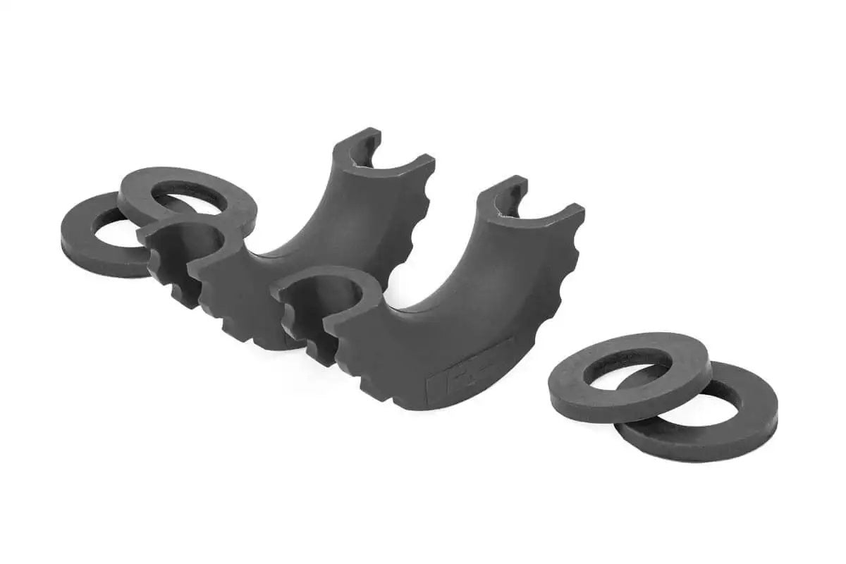 ROUGH COUNTRY D-Ring Isolator Kit Pair Black Tie-Down Straps and Components Tie-Down Isolator main image