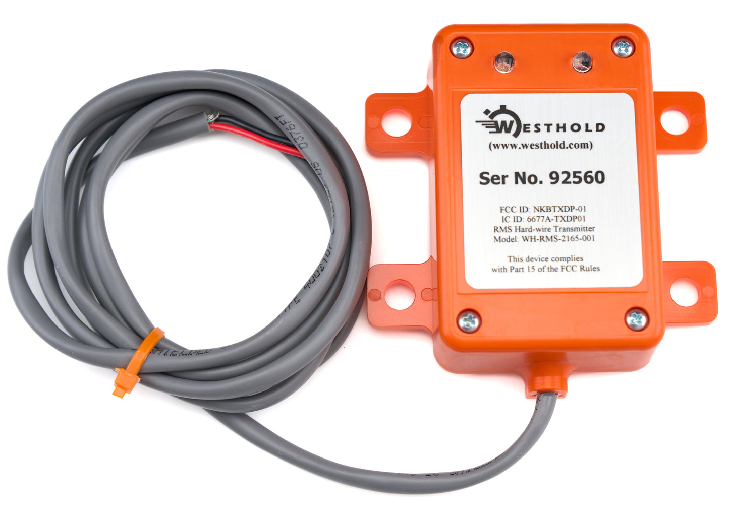 RACECEIVER Transponder Westhold 12V Hardwired Mobile Electronics Transponders and Components main image