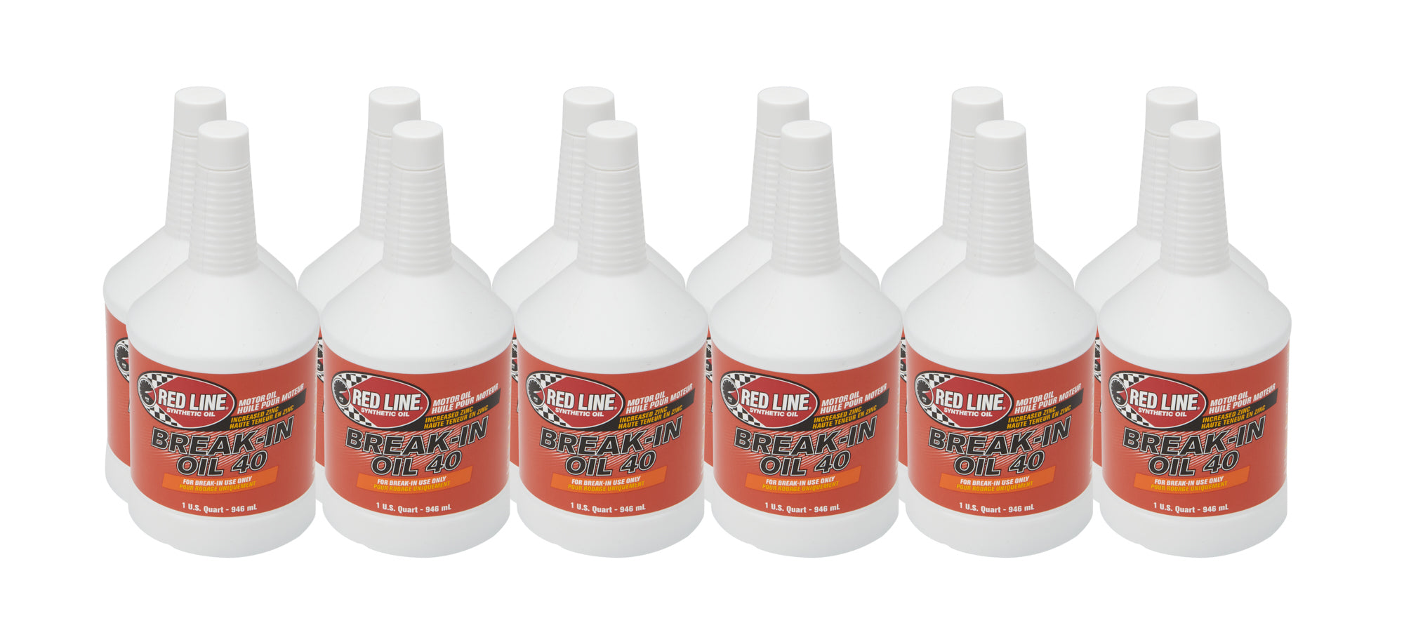 Redline Break In Oil 40W Case 12 x 1 Quart Bottles Oils, Fluids and Additives Motor Oil main image