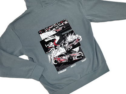 GReddy X HUF Reveal Hood(s)- Blue Magic