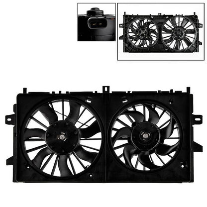 SPYDER xTune 06-11 Chevrolet Impala Radiator Fan (RF-GM3115187) 9943966