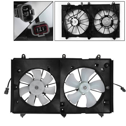 SPYDER xTune 03-04 Honda Accord 2.4L Radiator Fan HO3115121 (RF-HD-620-225) 9941726