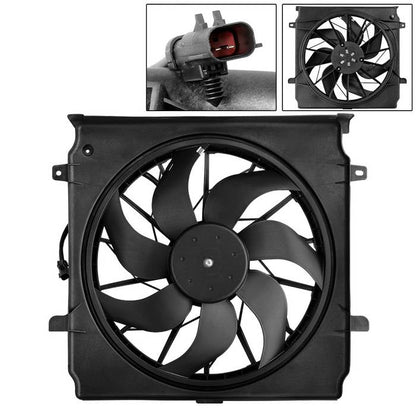 SPYDER xTune 02-03 Jeep Liberty3.7L Radiator Fan (RF-JP-620-038) 9940941