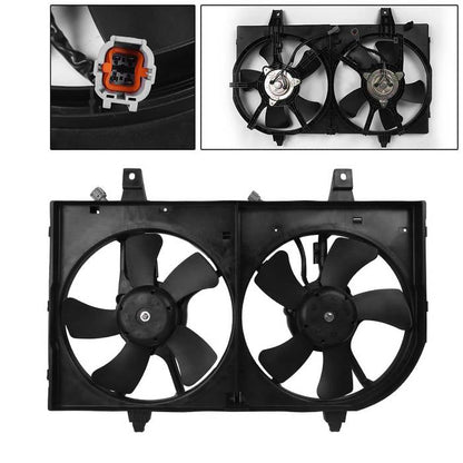 SPYDER xTune 00-01 Nissan Maxima / 00-01 I30 Radiator Fan (RF-NS-620-416) 9941733