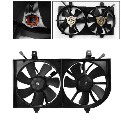 SPYDER xTune 02-03 Nissan Maxima / 02-04 I35 Radiator Fan (RF-NS-620-421) 9941757