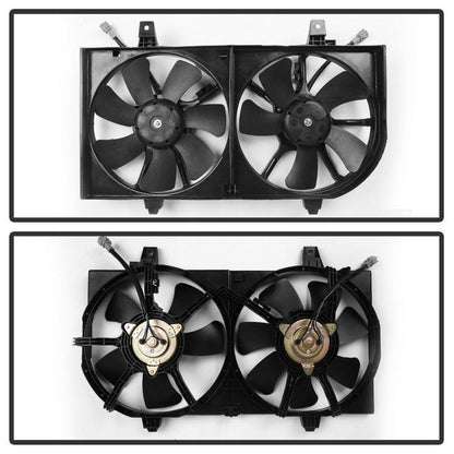 SPYDER xTune 02-03 Nissan Maxima / 02-04 I35 Radiator Fan (RF-NS-620-421) 9941757