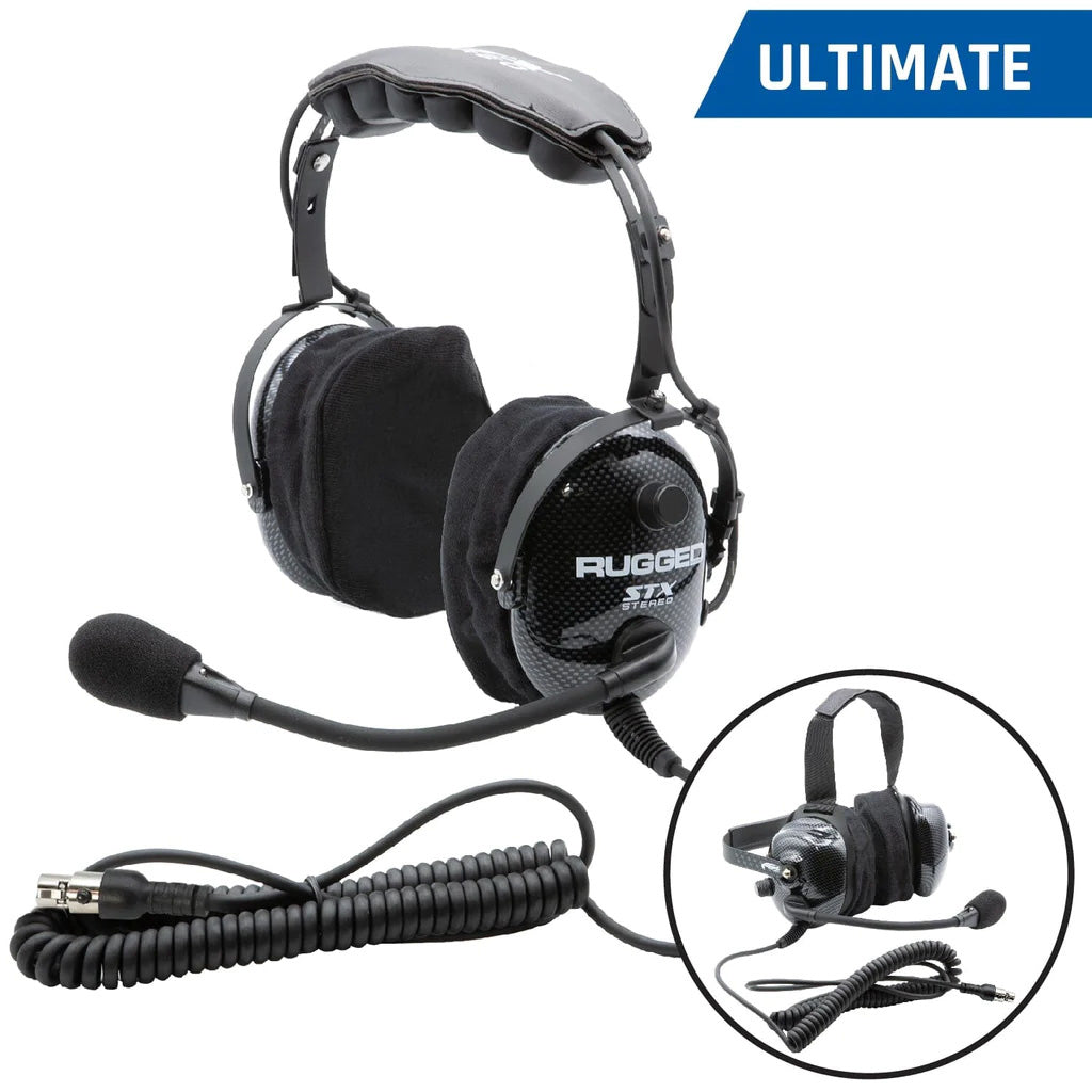 Rugged Radio Products Headset Over The Head Ultimate Offroad Plug Race Radios and Components Headphones and Ear Phones main image