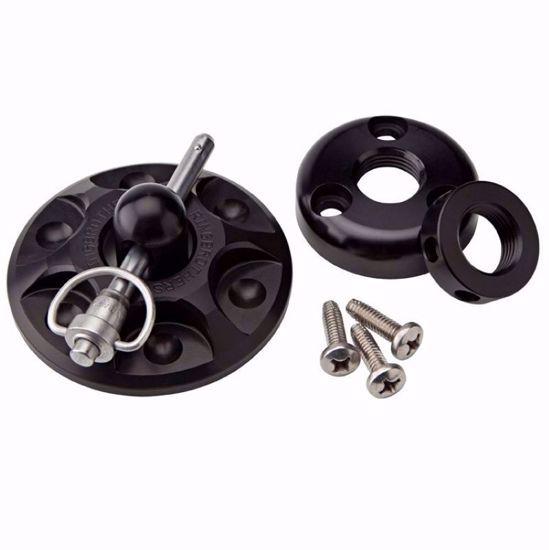 Ring Brothers Universal Round Hood Pin Kit Black Body Fastener Kits Hood Pin Fastener Kits and Components main image