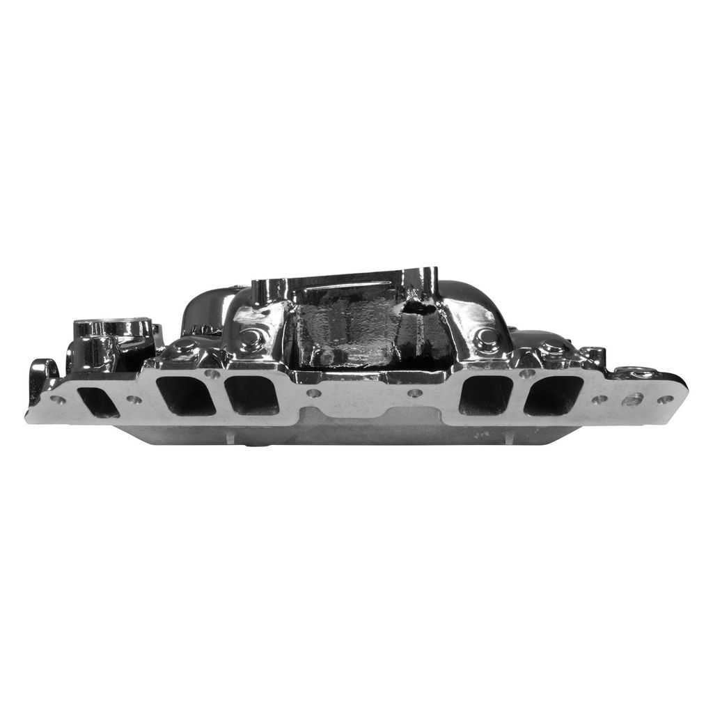 Edelbrock Chevy Big Block RPM Air-Gap 2-R Intake Manifold - Chrome Plasma Finish 7562-CP