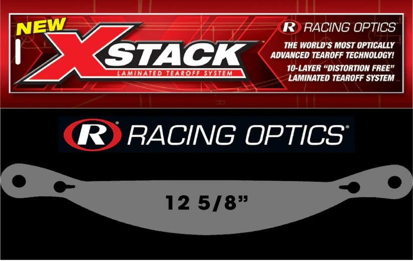 RACING OPTICS Schuberth SF1 Smoke With Zylon Visor Strip Safety Equipment Helmets and Accessories main image