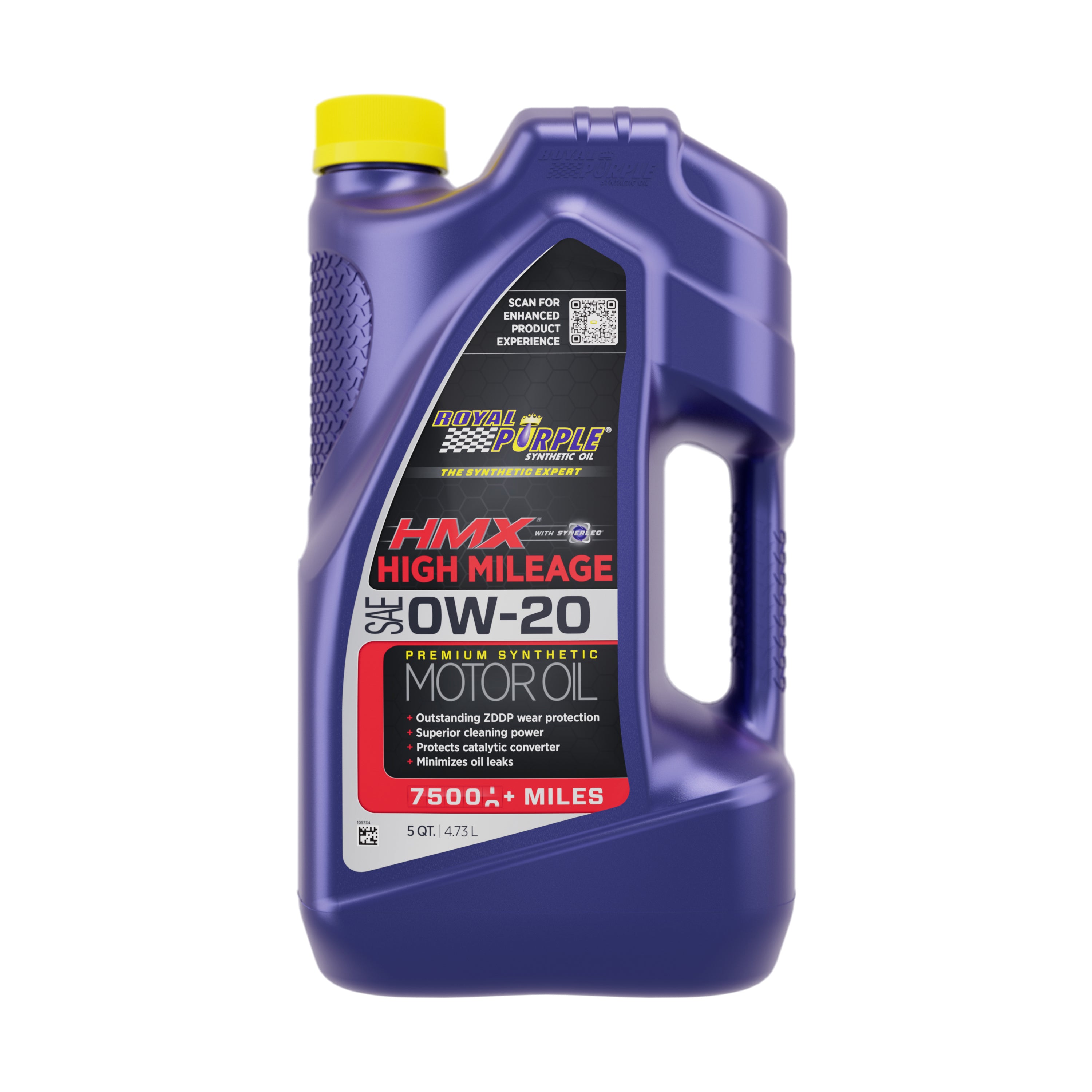 Royal Purple 0W20 HMX Multi-Grade Oil 5 Quart Bottle Oils, Fluids and Additives Motor Oil main image