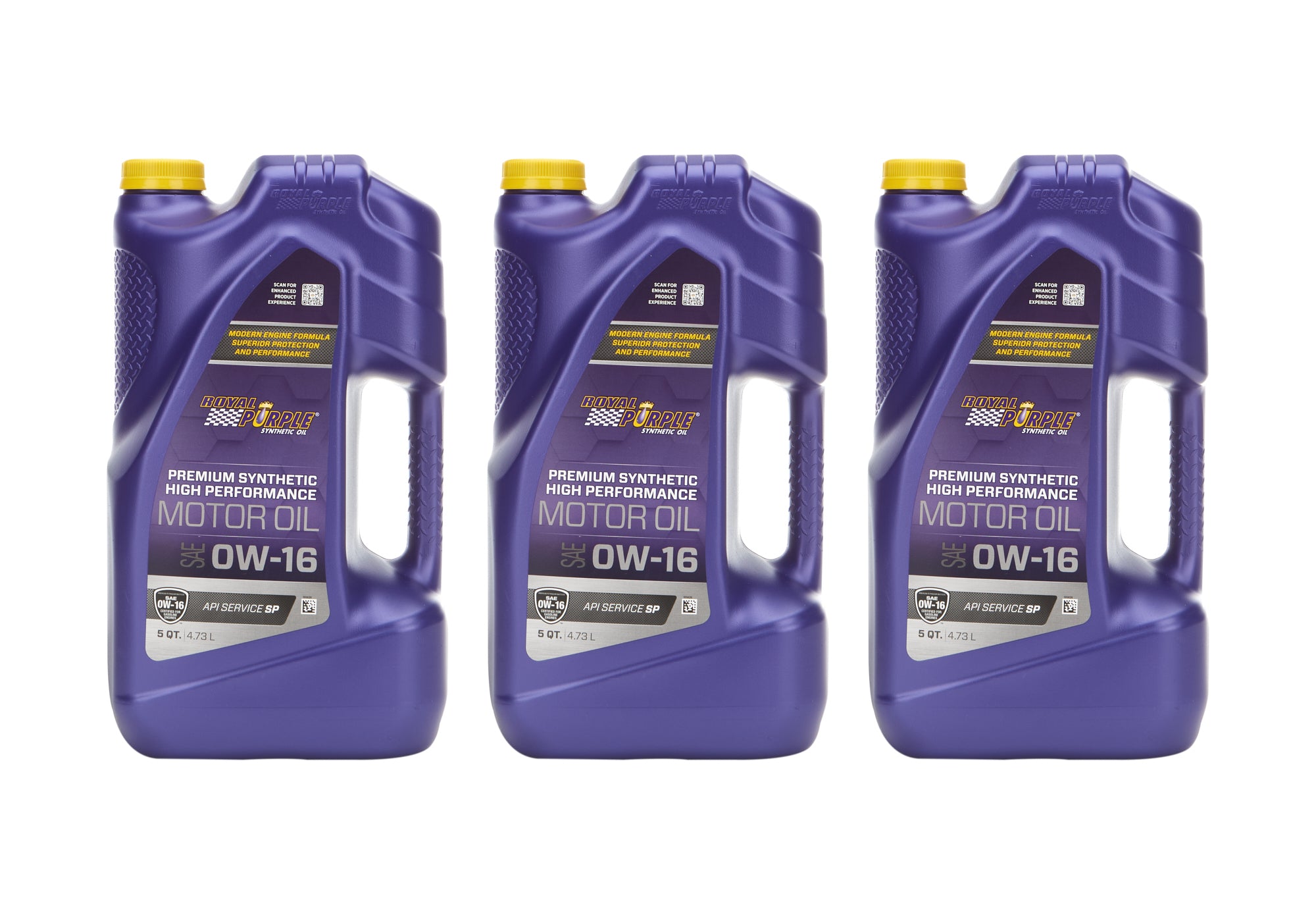 Royal Purple 0w16 API Oil Full Synthetic Case 3x5 Quart Oils, Fluids and Additives Motor Oil main image