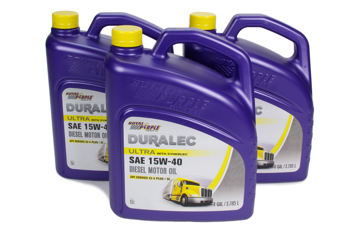 Royal Purple Duralec Ultra 15W40 Oil Case 3 x 1 Gallon Oils, Fluids and Additives Motor Oil main image