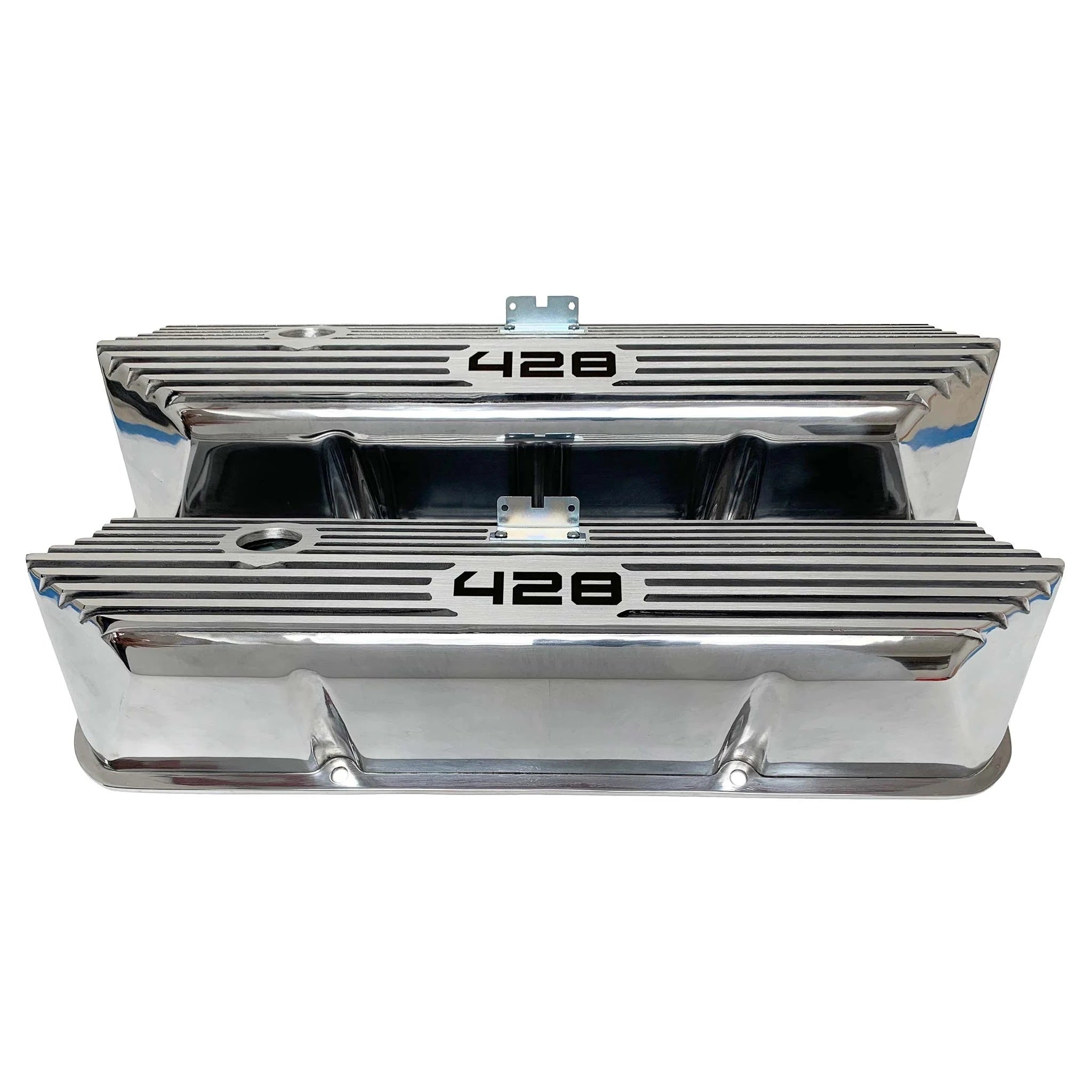 Racing Power Co-Packaged Valve Covers Aluminum Tall Ford 428 CID Logo RPCR7683