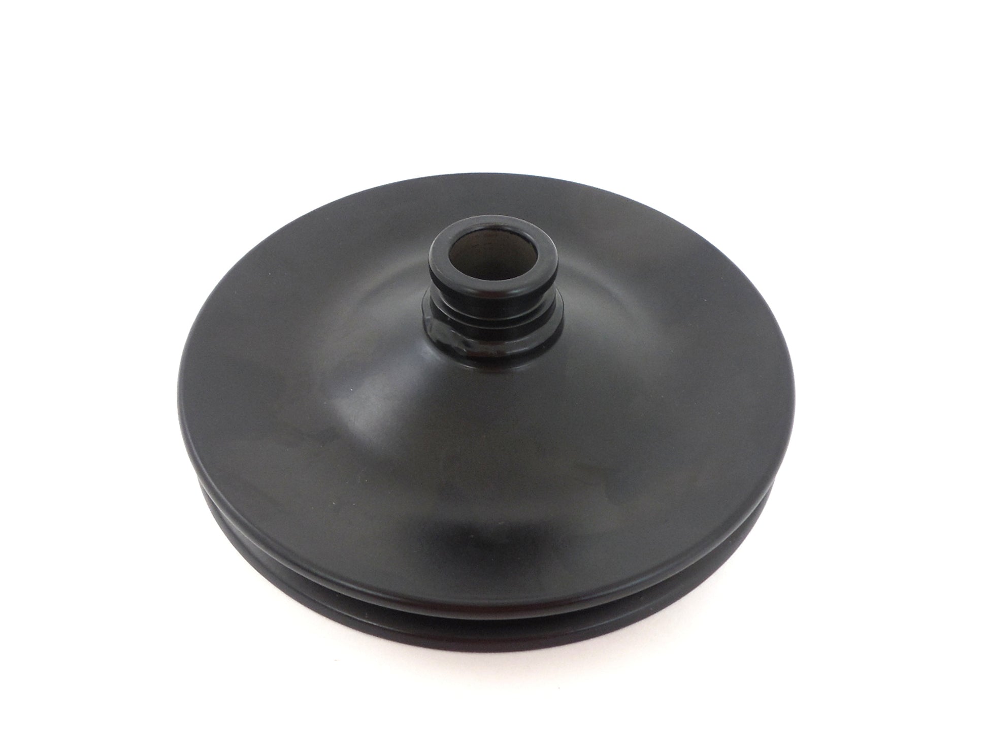 Racing Power Co-Packaged GM Power Steering Pulley Single Groove Black Belts and Pulleys Power Steering Pulleys main image
