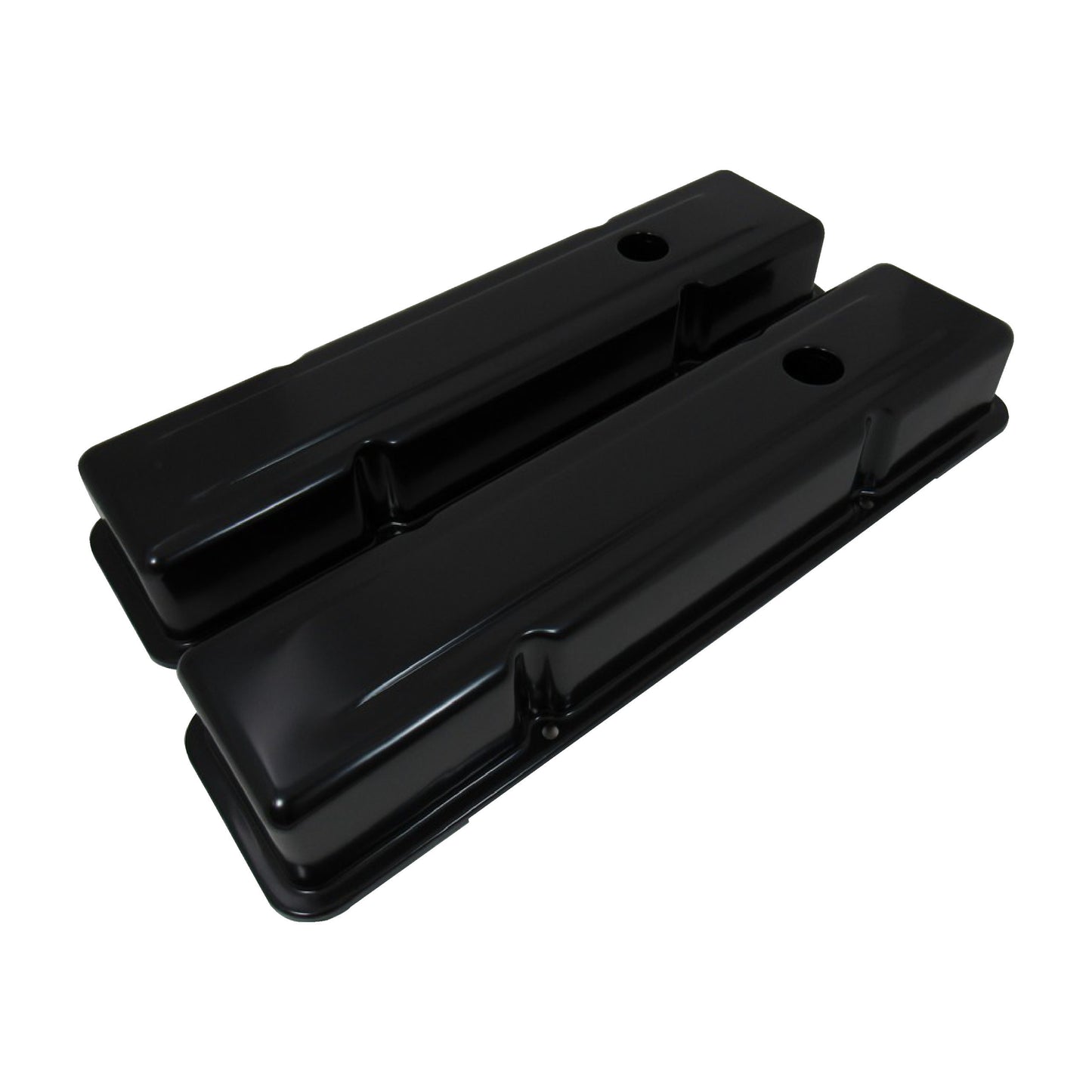 Racing Power Co-Packaged 58-86 SBC Tall Valves Covers Black Engine Covers, Pans and Dress-Up Components Valve Covers main image