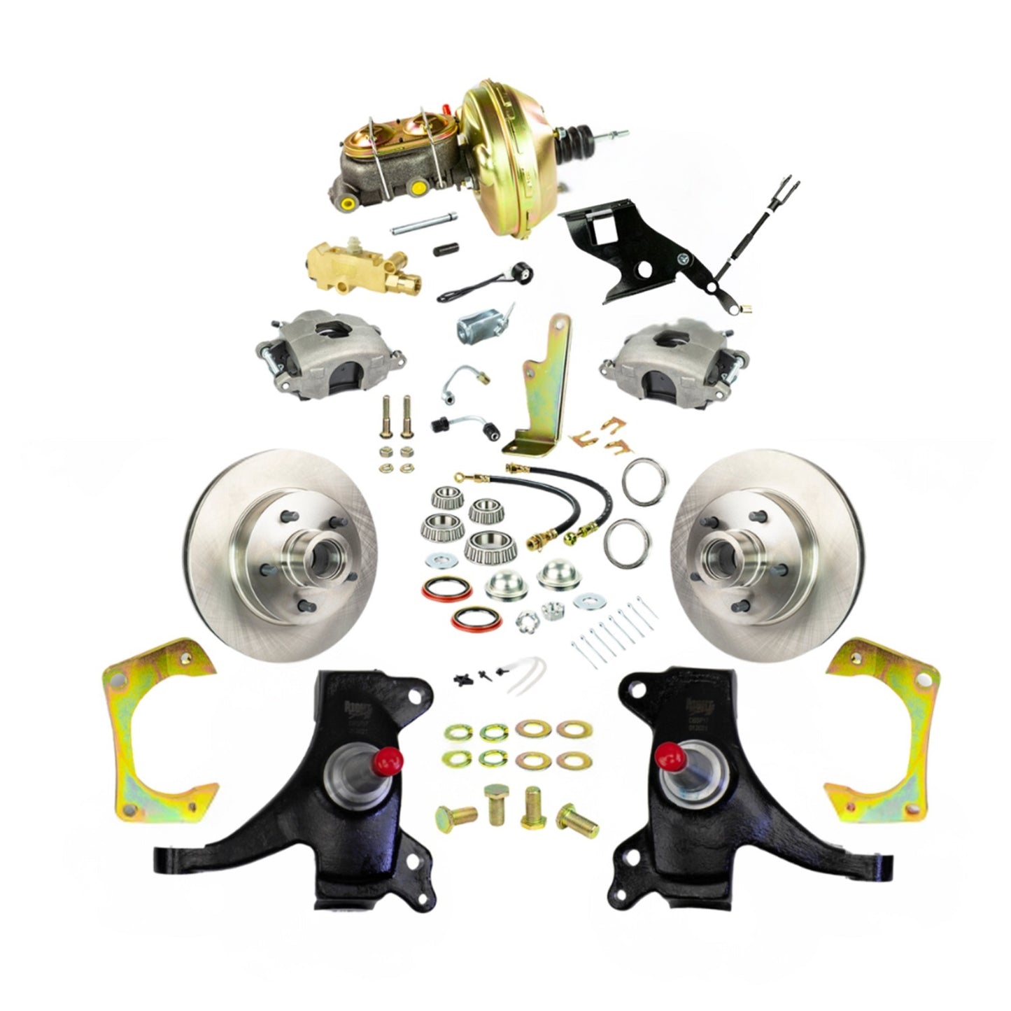 RIGHT STUFF DETAILING Power Front Disc Brake Conversion Brakes Brake Systems And Components main image